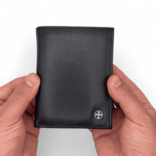 Carteira Masculina Veylen em Couro Preto